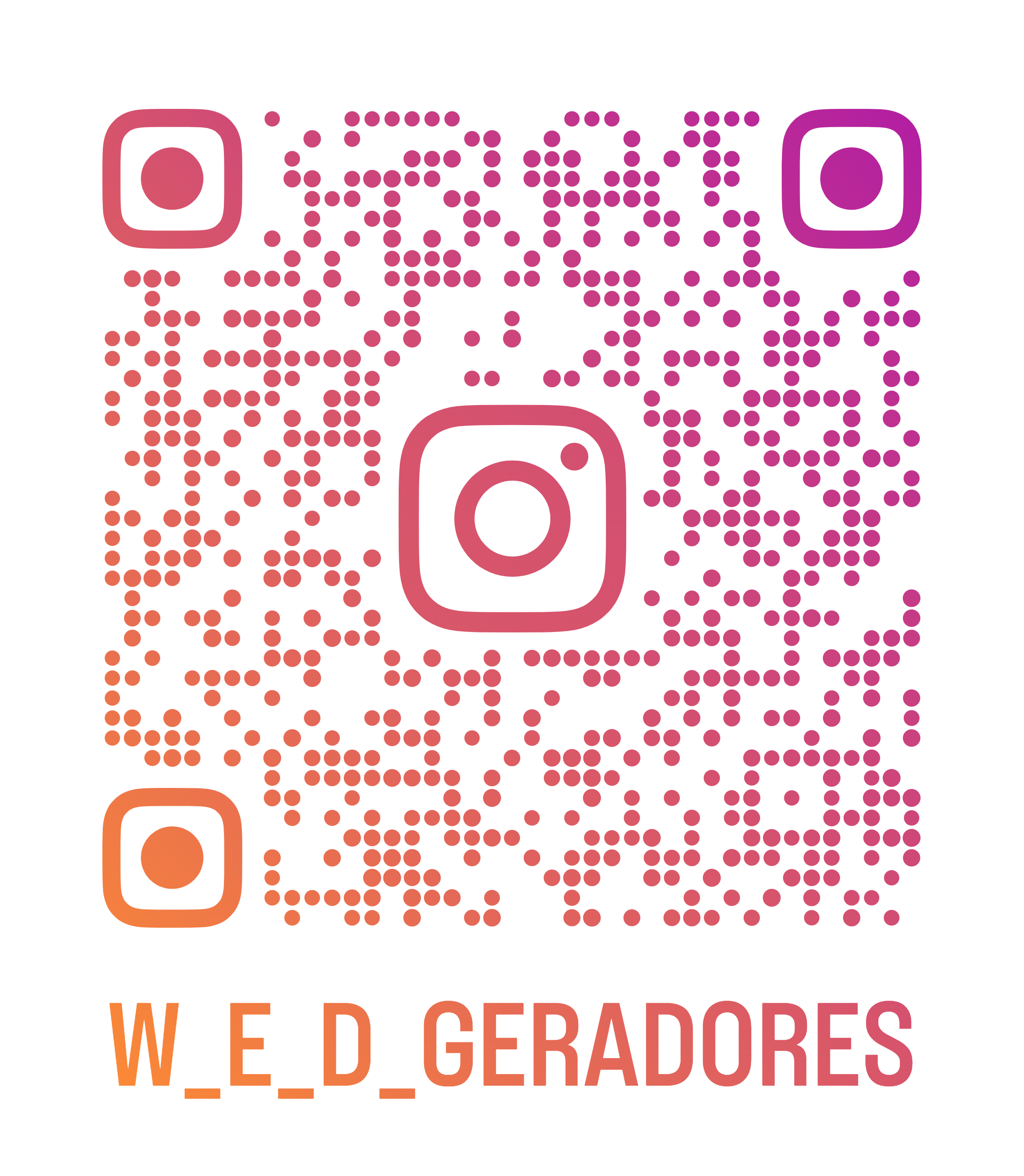 QR Code Instagram @w_e_d_geradores